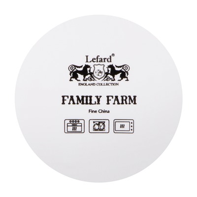 ТАРЕЛКА СУПОВАЯ LEFARD "FAMILY FARM" 18*5,2 СМ 600 МЛ В ФОРМЕ САЛАТНИКА (КОР=24ШТ.)