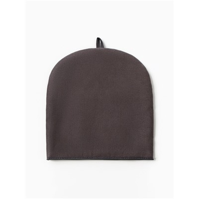 Грелка на чайник Этель Home collection grey 28×28 см, 56% лён, 44% хлопок