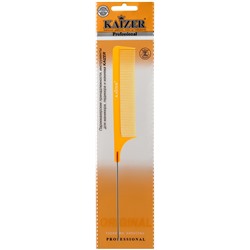 KAIZER Гребень пластиковый с метал.разделителем (8050)