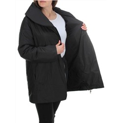 22222 BLACK Куртка демисезонная женская (80 гр. синтепон)