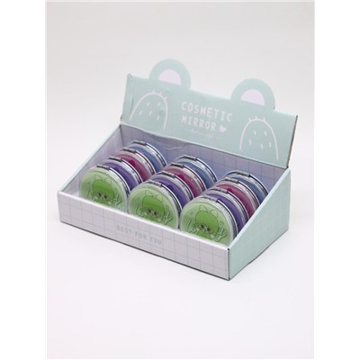 Набор зеркал «little girl» шоу-бокс 12 шт. (4 цвета)