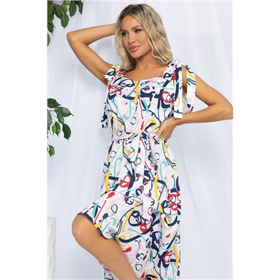 Платье Улыбка (белое) П12915-19М