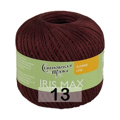 Пряжа Семеновская Iris max / Ирис макс