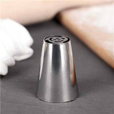 Насадка кондитерская KONFINETTA «Тюльпан», d=3 см, выход 1.7 см, нержавеющая сталь