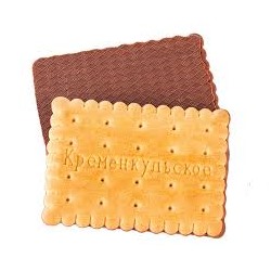 Печенье "Кременкульское" в глазури (основа-декор), ТЕЛ/вес 1кг