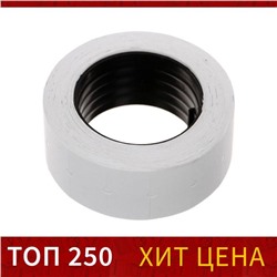 Этикет-лента 21×12 мм, прямоугольная, белая, 500 этикеток
