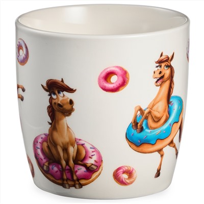 НАБОР ПОСУДЫ LEFARD "PONYCAKE" 2 ПР. (КРУЖКА 360МЛ, САЛАТНИК 500МЛ)