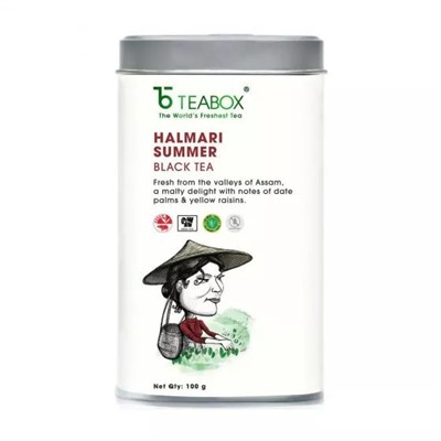 Черный чай Ассам Халмари Летний (100 г), Halmari Summer Black Tea, произв. Teabox