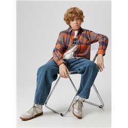 Брюки джинсовые (утепленные) детские для мальчиков Rinner