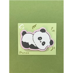Блок стикер для записей "Panda dreaming", green