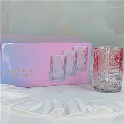 200-002 Набор из 6 стаканов 250мл. в под.уп.(х8)Стекло