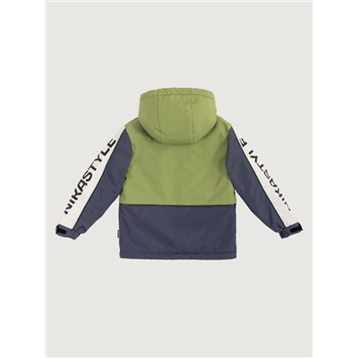 Куртка утеплённая для мальчика NIKASTYLE 4м4325 Кешью лайм Nikastyle
