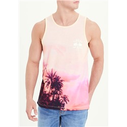 Florida Palm Print Vest
