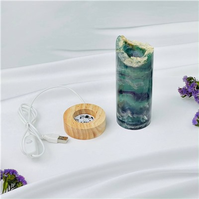 Радуга Самоцветов Лампа из Флюорита