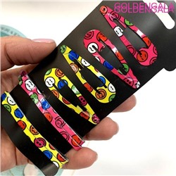 Набор зажимов для волос (Тик-так 4 шт + невидимки 4 шт) ТК 11