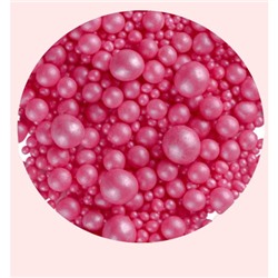 Кондитерская посыпка в цветной кондитерской глазури жемчуг (МИКС 220) 50 гр/ФСД