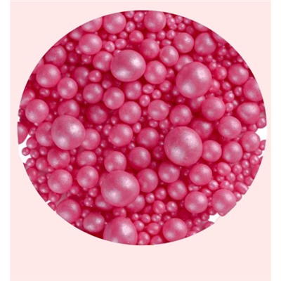 Кондитерская посыпка в цветной кондитерской глазури жемчуг (МИКС 220) 50 гр/ФСД