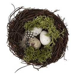 GAEM Набор из 2-х изделий декоративных "Пасхальная композиция" (3*4), L19,5 W12 H5 см