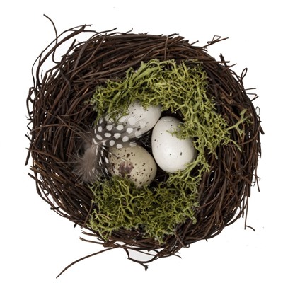 GAEM Набор из 2-х изделий декоративных "Пасхальная композиция" (3*4), L19,5 W12 H5 см