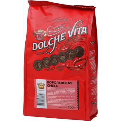 Dolche Vita. Exclusive. Королевская смесь 200 гр. мягкая упаковка