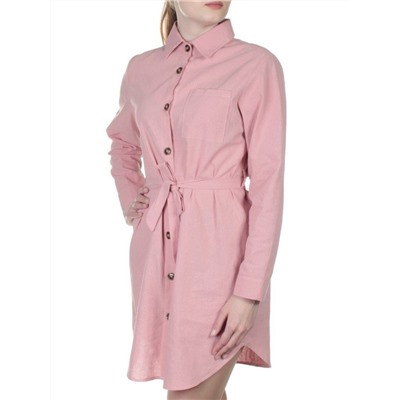 803 Платье хлопковое с воротником Fashion