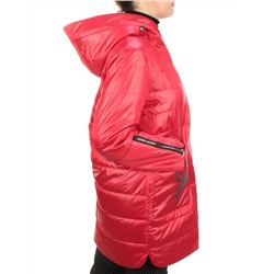 ZW-2181-C RED Куртка демисезонная женская BLACK LEOPARD (100 гр.синтепона)