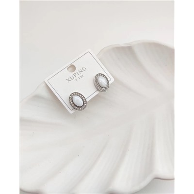 Серьги с керамикой