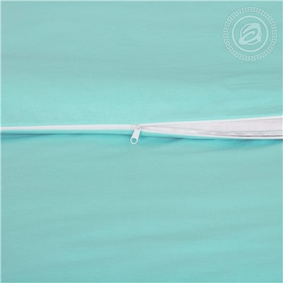 Пододеяльник из поплина Ментоловый Арт Дизайн