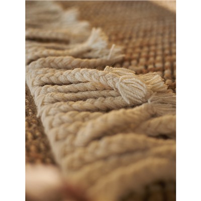 Ковер из джута и шерсти Mumbai из коллекции Ethnic, 120х180см