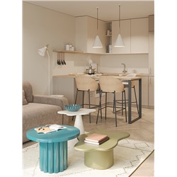 Торшер Thor, 164 см, бежевый