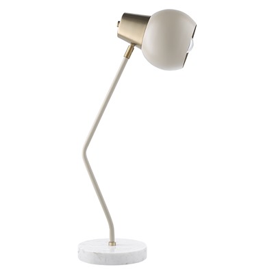 Лампа настольная Rond, Ø18х60 см, бежевая