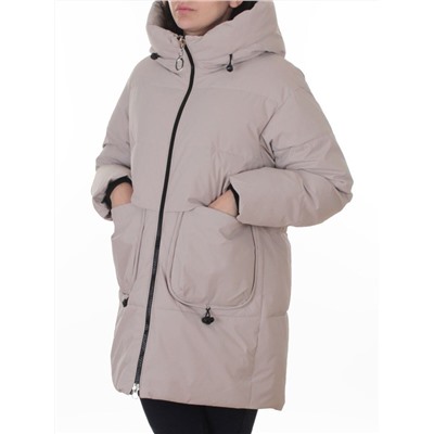806 BEIGE Куртка зимняя женская (200 гр. синтепон)