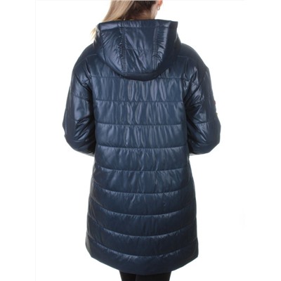 B19102 DK. BLUE Пальто демисезонное женское Aikesdfrs