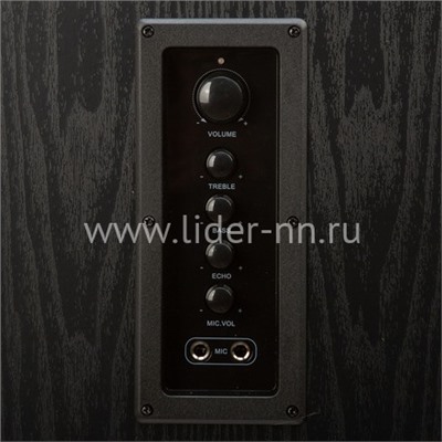 Колонка 08" (20-82 HOME SOUND) динамик 6шт/2х8"; 2х4"; 2х1.5" комплект 2 колонки ELTRONIC (черная)