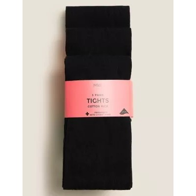 3pk of School Tights