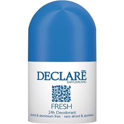 Declare (Декларе) Body Care Fresh 24h Deodorant Roll-On alKOH (Кох)ol- und aluminiumfrei, 50 мл