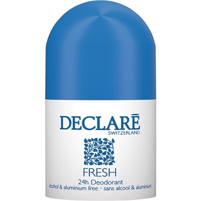 Declare (Декларе) Body Care Fresh 24h Deodorant Roll-On alKOH (Кох)ol- und aluminiumfrei, 50 мл