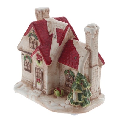 GAEM Фигурка декоративная "Домик" с подсветкой и музыкой (АААх3 н/п), L19,5 W12,5 H18,5 см