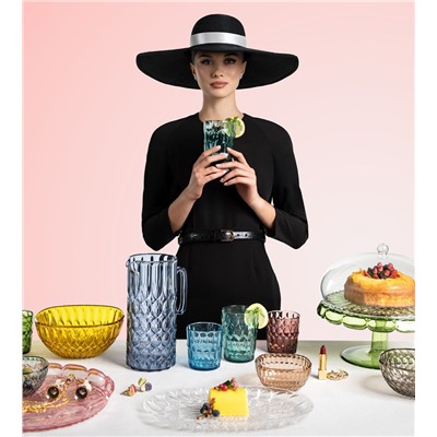 Чаша Vanity, Ø25 см, прозрачная