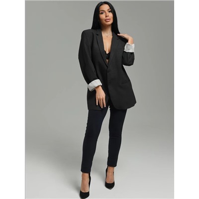 Легинсы Бритни тёмно-синий Лт