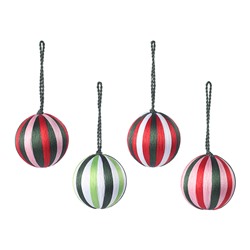 Набор елочных украшений Show time из коллекции New Year Essential, 4 шт.