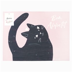 Салфетка на стол Доляна "Bon appetit" ПВХ 40*29см