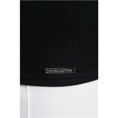 Блуза Грация (черная) Б13047-44М