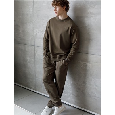 Джемпер из тонкого премиального футера с эластаном