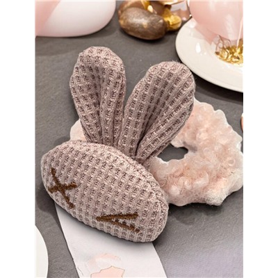 Резинка для волос меховая "Зайка" РД6 модель 3