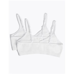2pk Seamfree Crop Tops (9-16 Yrs)