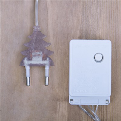 УЦЕНКА НИТЬ, 5 м, “Игла”, Н.С. LED-50-220V, контр. 8 режимов, БЕЛЫЙ