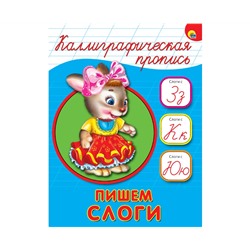 КАЛЛИГРАФИЧЕСКАЯ ПРОПИСЬ А5. ПИШЕМ СЛОГИ