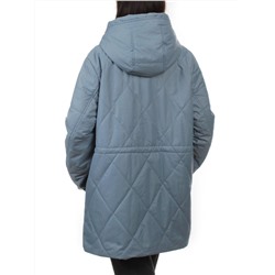 25051 GRAY BLUE Куртка демисезонная женская (100 гр. холлофайбер)