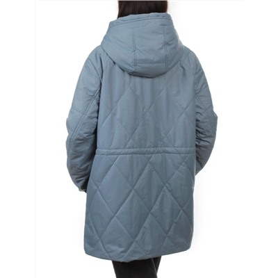 25051 GRAY BLUE Куртка демисезонная женская (100 гр. холлофайбер)